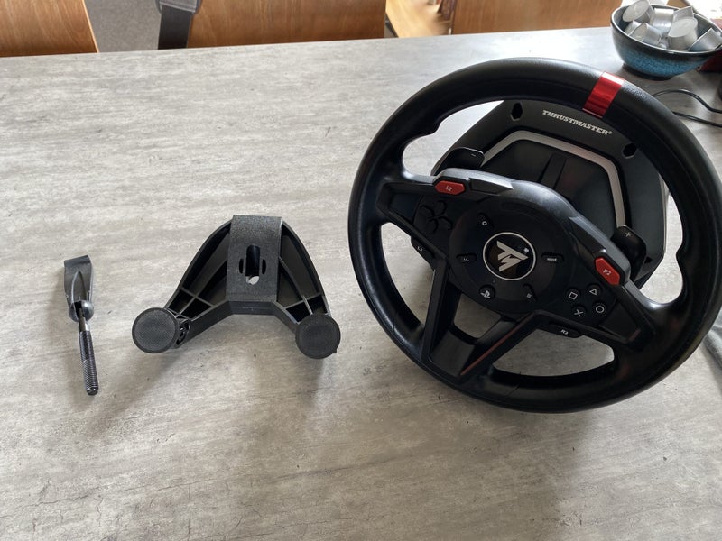 Thrustmaster T128 Racing Wheel & Pedals – PS4/PS5/PC, Force Feedback Carousel 2