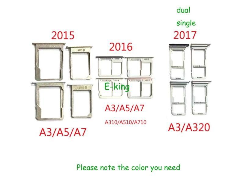 For Samsung Galaxy A3 A5 A7 A310 A510 A710 A320 2015 Sim Card Slot Tray Holder Carousel 1