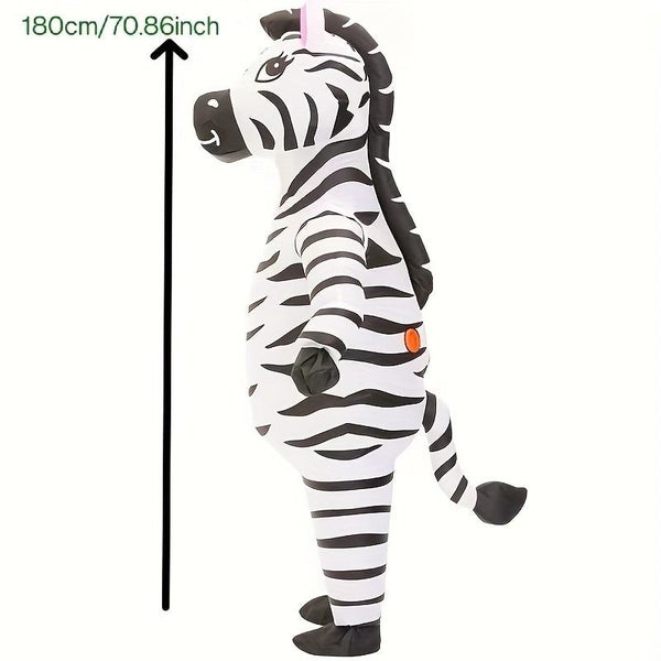 NNETM Zebra Inflatable Costume Suit for Adults Carousel 4