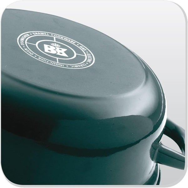 BK Fortalit Enamelled Steel Induction 24 cm/3L Deep Fryer Pot with Lid64063047080065113