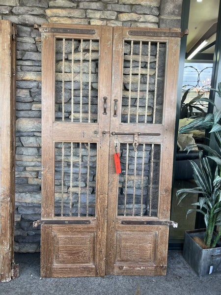 ORIGINAL VINTAGE TEAK DOG GATES Carousel 2