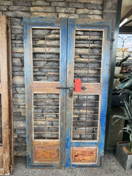 VINTAGE TEAK IRON DOORS Carousel 2