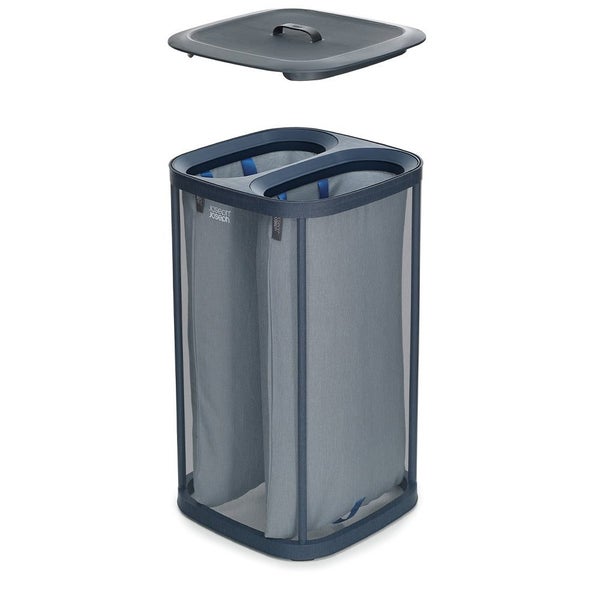Joseph Joseph Tota 60L Laundry Separation Basket Carbon Black Carousel 2