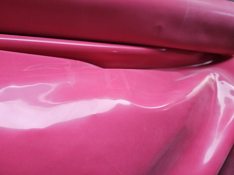 20% OFF 48 hour SALE ~ 3 METRES LATEX SHEETING RASPBERRY PINK (SECONDS ) 0.40mm Carousel 1