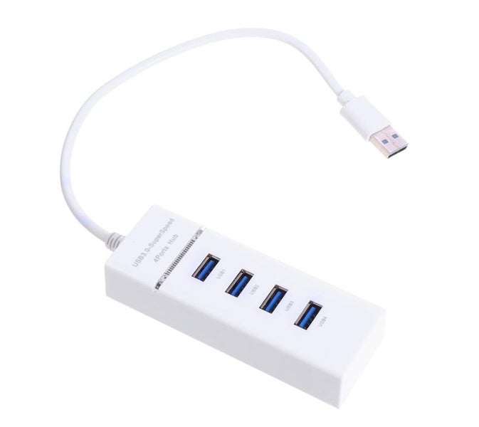 4 Port USB 3.0 Multi HUB Splitter Expansion For PC Mac Desktop Laptop Carousel 1