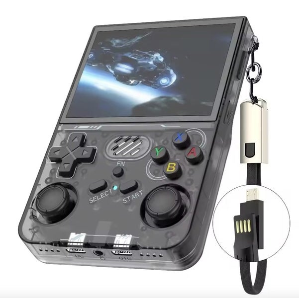 BOYHOM R36XX Retro Handheld Game Console With WIFI, BLACK **NZ STOCK**