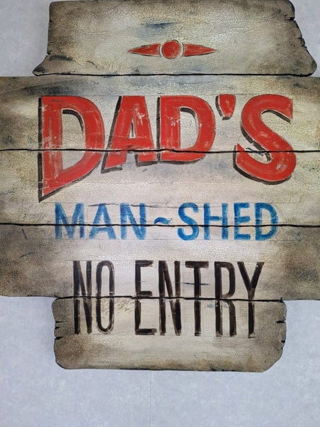 "Dad's man-shed" by MAG. Carousel 4