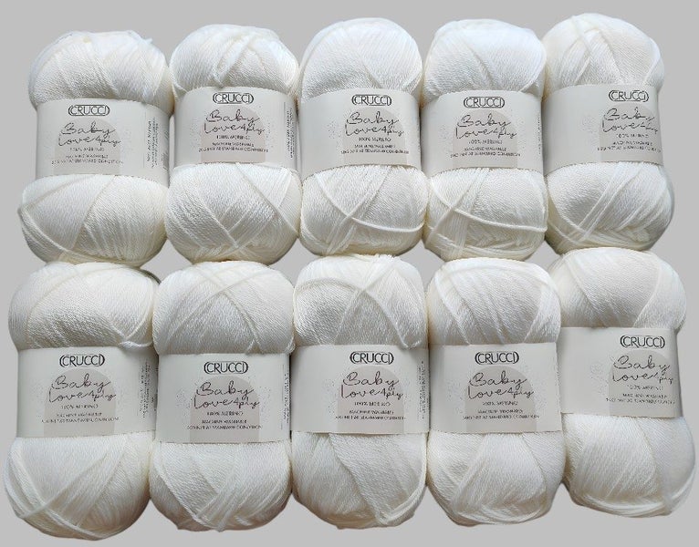 Crucci Baby Love 4ply 10 Pack ***$80 Reserve***$RRP $109*** Carousel 1