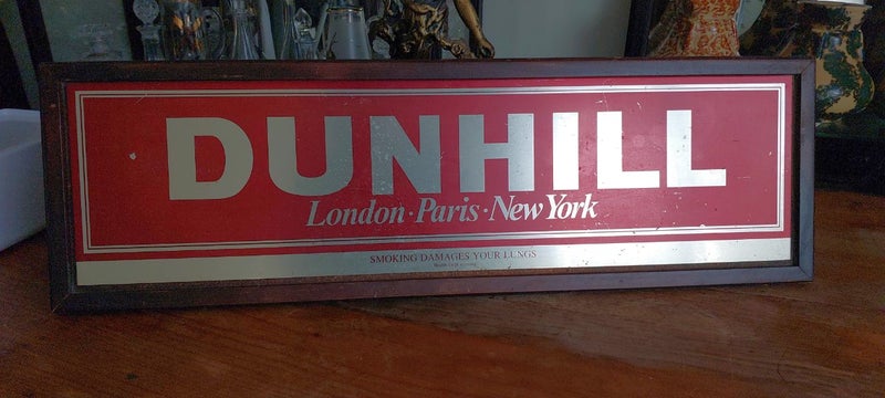 Dunhill store advertising sign Carousel 2