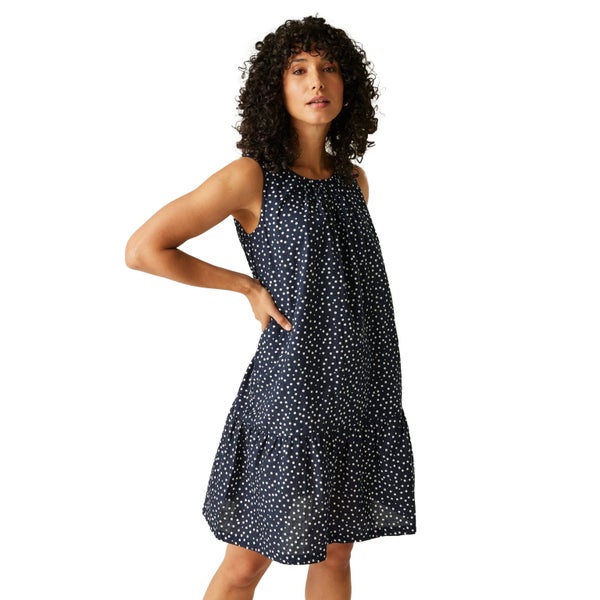 Regatta Womens/Ladies Trisa Micro-Dot Smock Dress Carousel 3