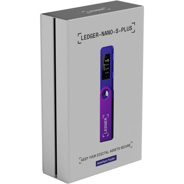 Ledger Nano S Plus Crypto Hardware Wallet - Amethyst Purple Carousel 9