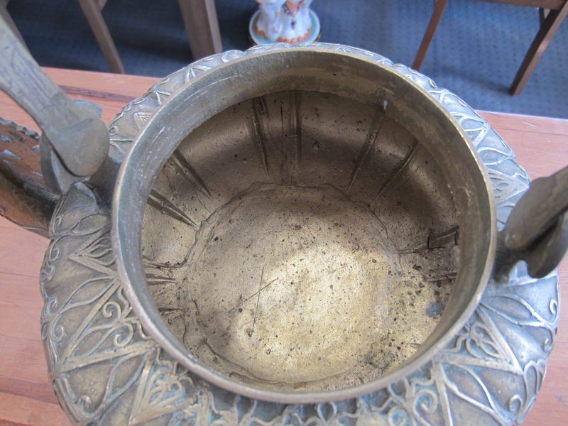 Ornamental Indian Brass Tea Pot Carousel 7