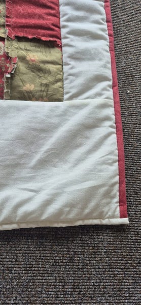 Christmas Fabric Baby Quilt - NEW Carousel 4