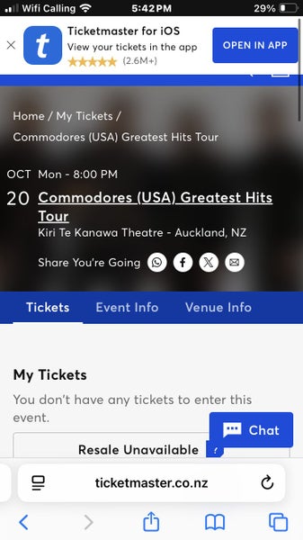 The Commodores - tickets for Auckland Concert 20 October 2025 Carousel 4