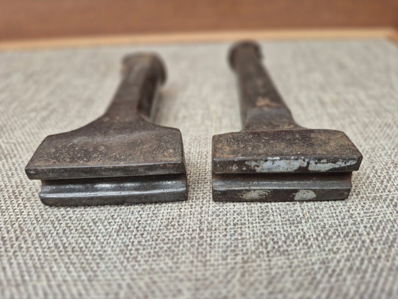 Grooving punches. ¼" and 5/¹6". Carousel 1