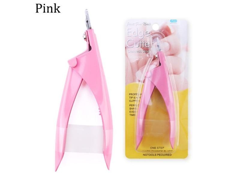 Professional Nail Art Clipper Special Type U Word False Tips Edge Cutters Carousel 1