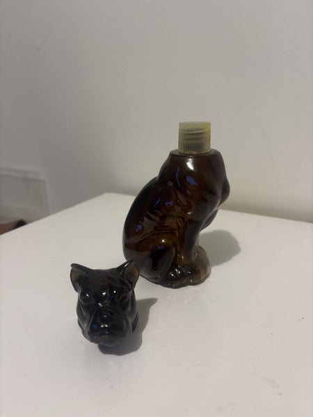 Vintage Avon boxer dog decanter Carousel 4