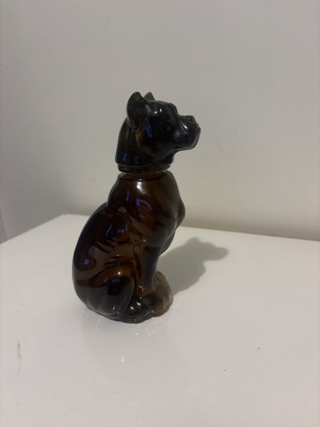 Vintage Avon boxer dog decanter Carousel 2