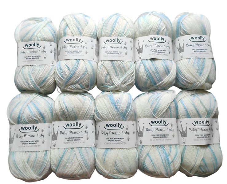 Woolly 4ply Baby Merino 10 Pack ***$1 Reserve*** Carousel 1