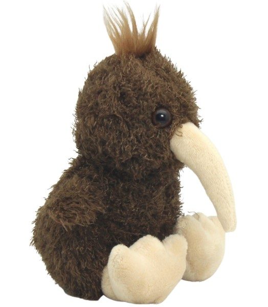 Soft Plush Toy - Koru Kiwi. Brown Kiwi Bird. Carousel 1