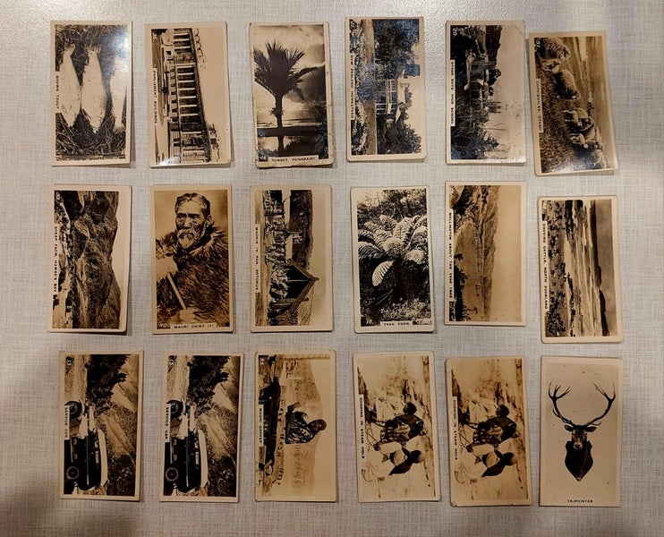 Collection of Cigarette Cards Carousel 2