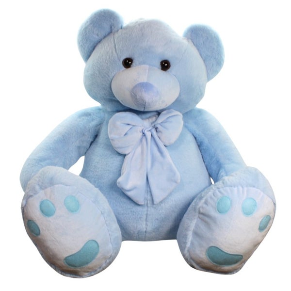 Roly Bear. Blue. 85cm high. Carousel 1