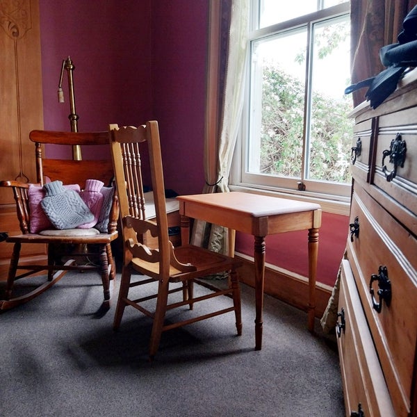 Child's Antique Kauri Chair & Rimu Desk Set - Unique, Fully Functional, Gorgeous Carousel 2