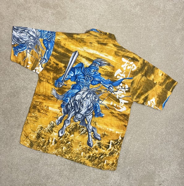 Vintage Y2K Anime Button Up Shirt size XL Carousel 2