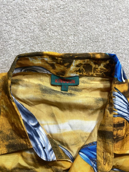 Vintage Y2K Anime Button Up Shirt size XL Carousel 5