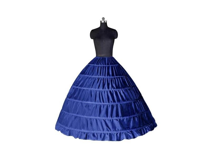 Babyonlinedress 6 Hoops Crinoline Ball Gown Wedding Petticoat Fluffy Underskirt Carousel 1