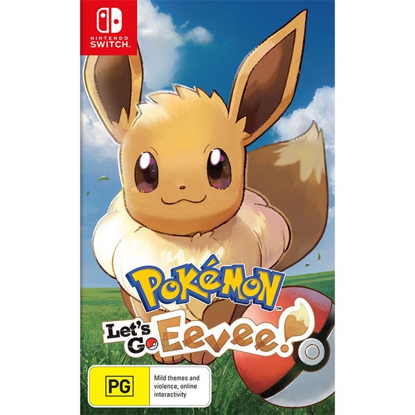 SWI Pokemon Let's Go Eevee! Game Carousel 1