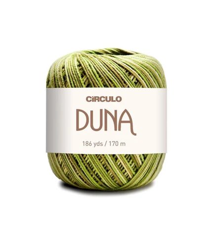 Circulo DUNA 100g Cotton - 8ply 9392 Leaf Carousel 1