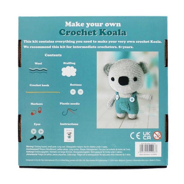 Rex Make Your Own Crochet Koala Kit Carousel 3