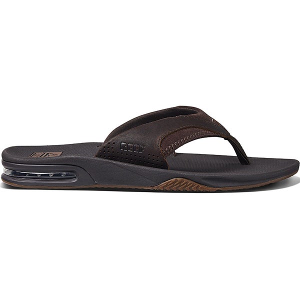 Reef Men's Leather Fanning Jandal Clearance Carousel 1