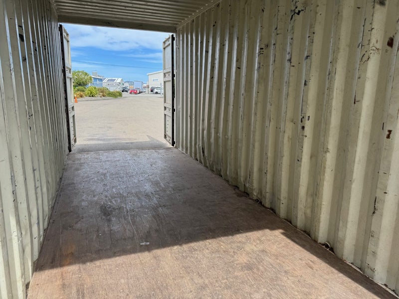 $1 Reserve – Used 20ft High Cube Double Door Shipping Container64071910132483114