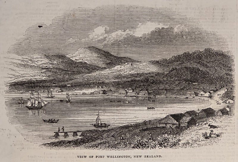 1842 Original Wellington & Tahiti Engravings - Illustrated London News Carousel 4