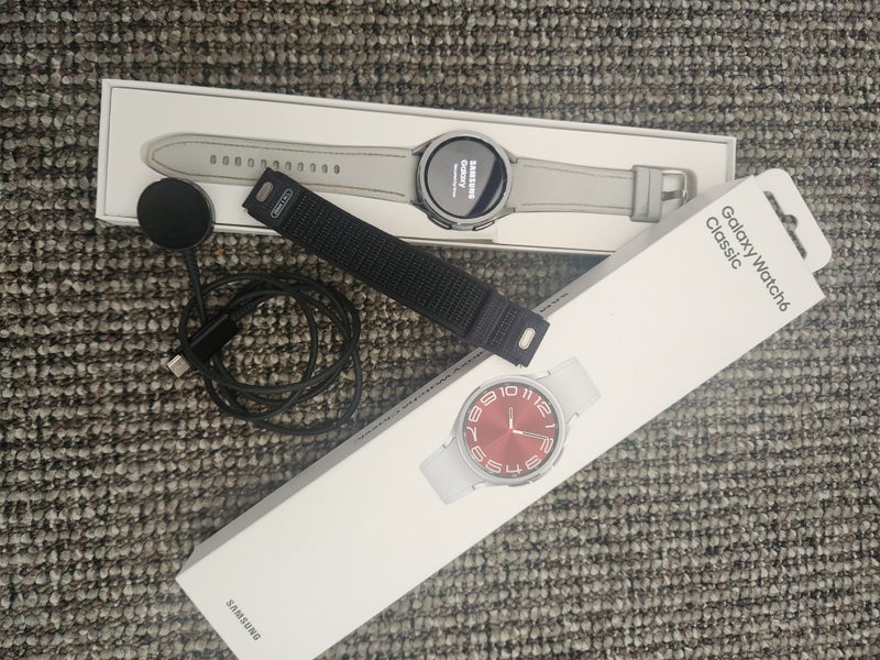 Samsung Galaxy Watch 6 Classic - 43mm, New Condition at Reduced Price64270705879427111
