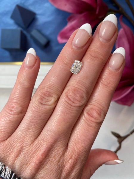 $1 RES ~ $2615 Retail * 1.78ct Cushion Cut Diamond Carousel 2