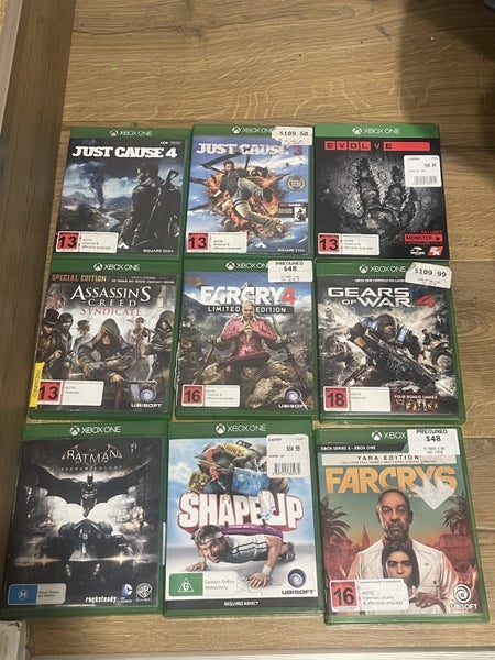 XBOX ONE GAMES BULK LOT -9 GAMES Carousel 1