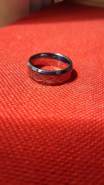 Mens Tungsten Ring as new. Carousel 1
