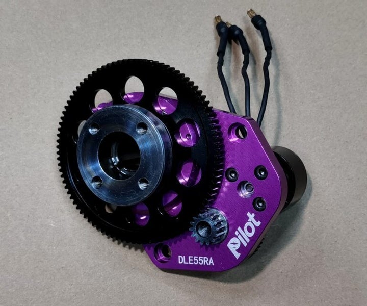 Pilot RC Premium Quality DLE55RA On-board Auto Starter & Controller Carousel 1