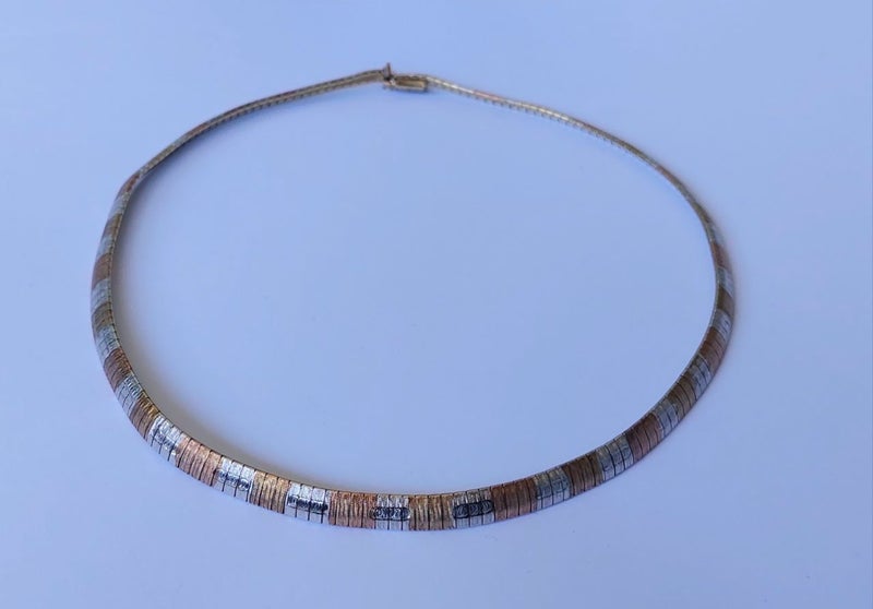 Estate Vintage Italian Sterling Cleopatra Necklace Carousel 2