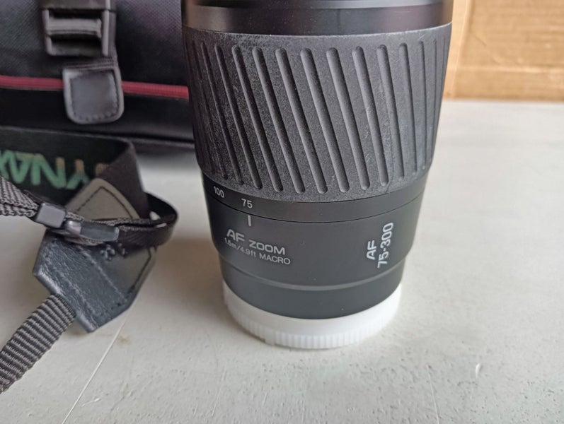 MINOLTA 500Si SLR CAMERA + 2 LENS + CARRY BAG Carousel 6