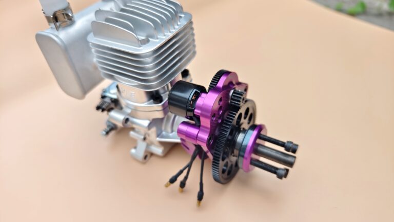 Pilot RC Premium Quality DLE35RA On-board Auto Starter & Controller Carousel 2