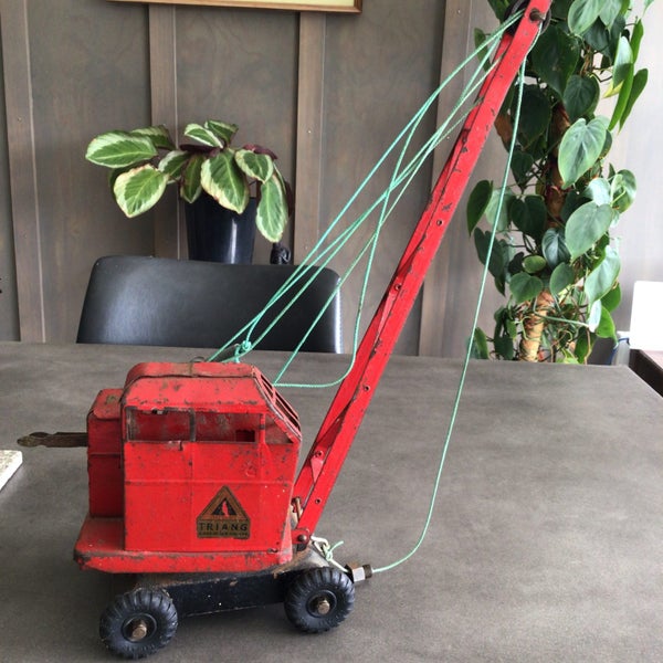 Red Triang Crane (Made in New Zealand) Carousel 1