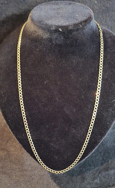 10ct Gold MHJ Chain~13.3g~62cm (Puke Safe) Carousel 1
