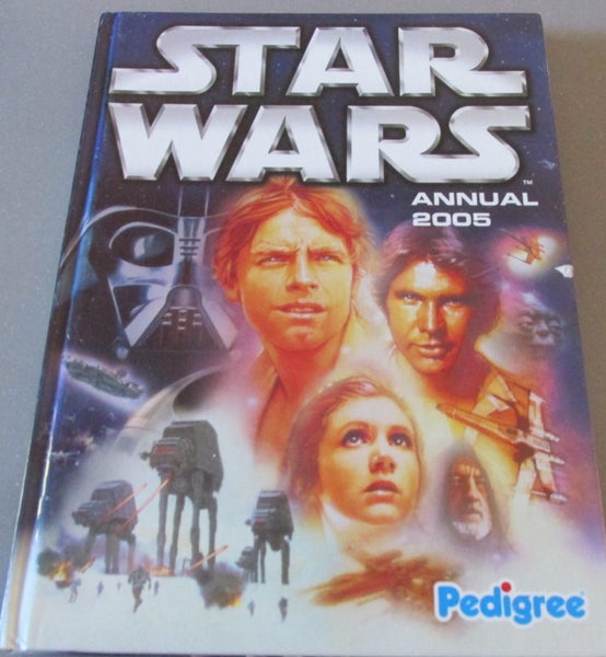 Star Wars 2005 Annual Hardback Book by Pedigree Books Ltd Great Condition Carousel 1