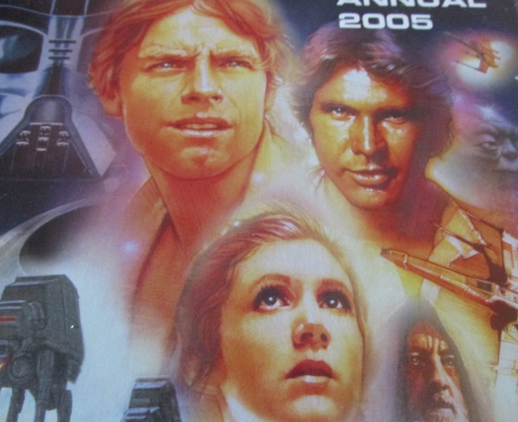 Star Wars 2005 Annual Hardback Book by Pedigree Books Ltd Great Condition Carousel 9