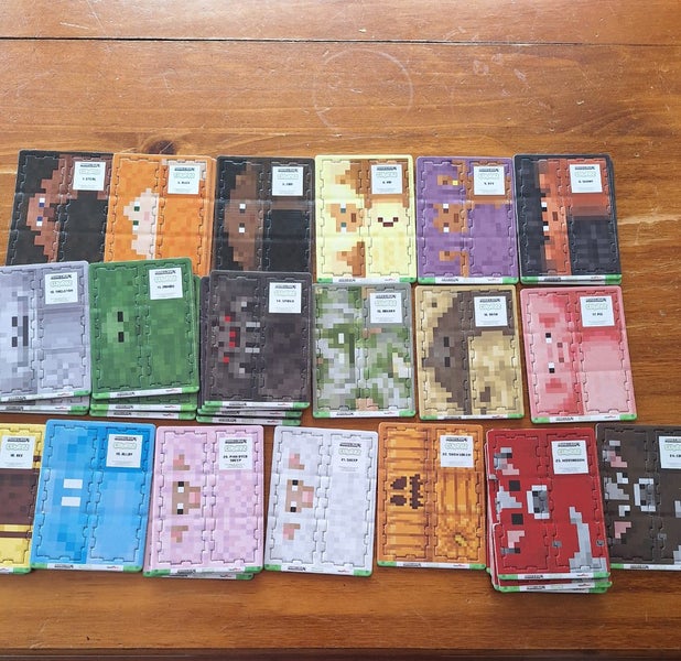 MINECRAFT Cubeez Cards Carousel 1
