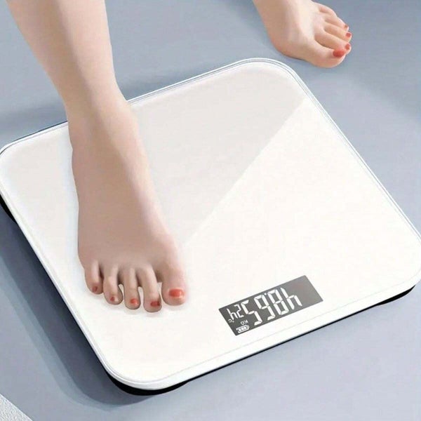 Digital Body Weight Bathroom Scale – White Carousel 1